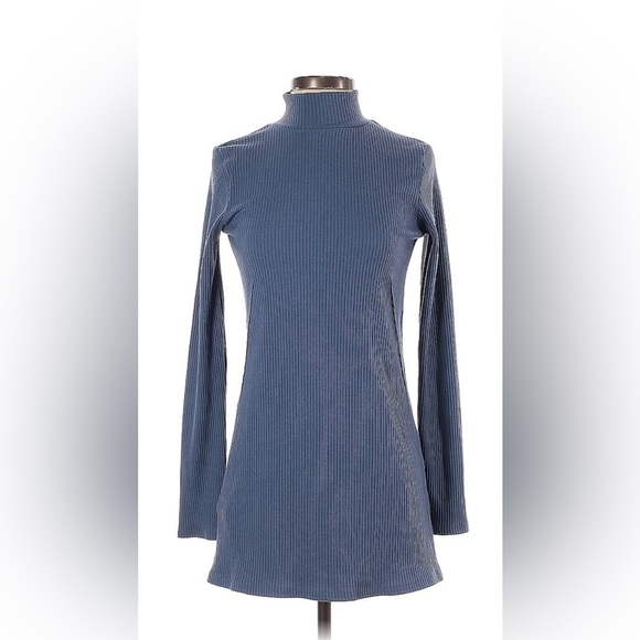 NWT MNG Blue Dress Size Small - Picture 1 of 3
